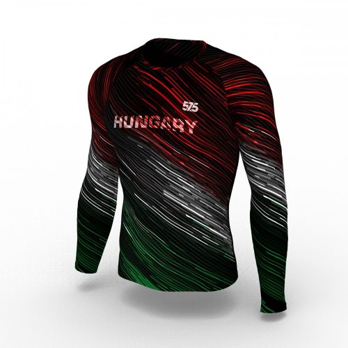 Rashguard lange Ärmel - HUNGARY