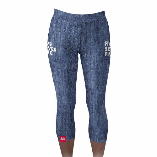 Laufhose Dreiviertel Damen - 575 Jeans