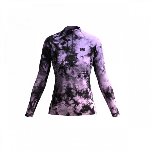 Langarm-T-Shirt - für Damen Cold Top - Tie Dye