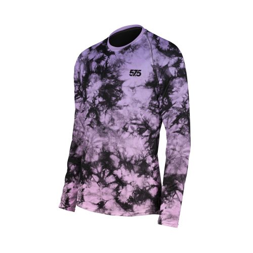 Langarm-T-Shirt - Tie Dye Night Fade