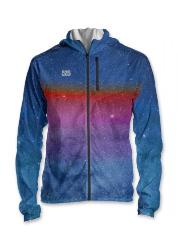 Laufjacke mit Kapuze - GALAXY - GRADIENT