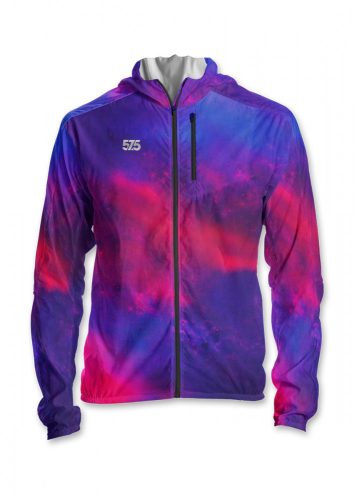 Laufjacke mit Kapuze - GALAXY - PINK