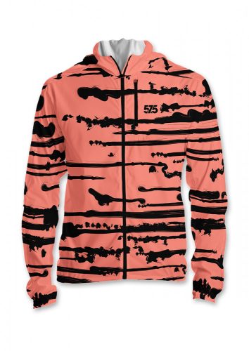 Laufjacke mit Kapuze - INK - Peach