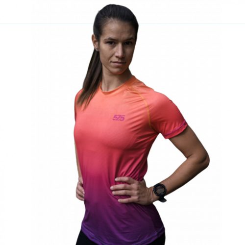 Lauf-T-Shirt PRO - DREAM - ORANGE - PURPLE