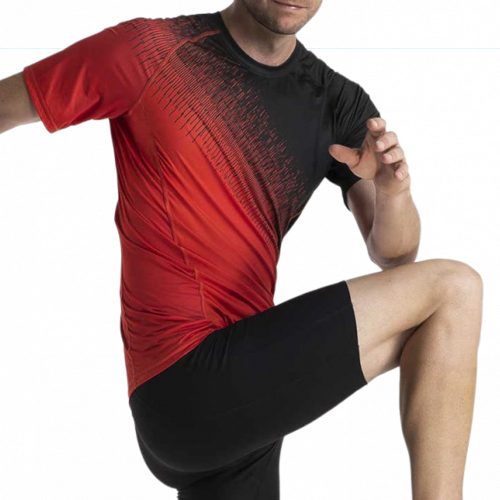 Lauf-T-Shirt PRO - LINEAR - Red