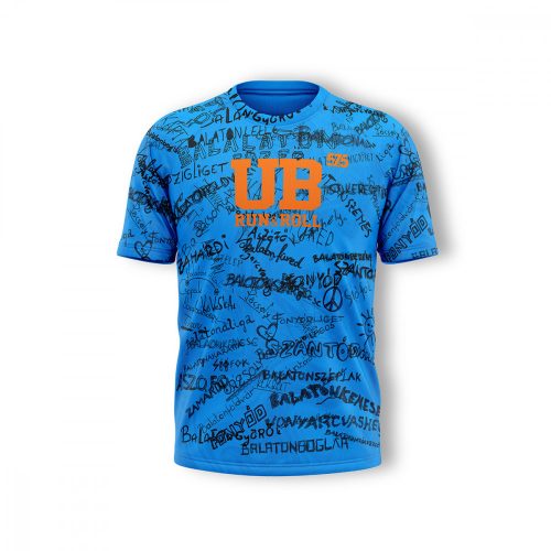 Lauf-T-Shirt PRO - ULTRABALATON - Crazy Light Blue