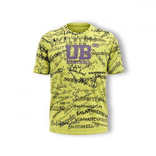 Lauf-T-Shirt PRO - ULTRABALATON - Crazy Yellow
