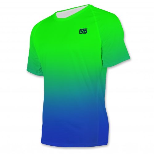 Lauf-T-Shirt PRO - Dream - FLUO - BLUE