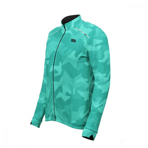 Fahrradjacke_DRY-STORM ® - ZED CAMO - Celeste