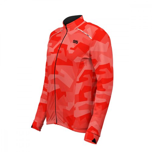 Fahrradjacke_DRY-STORM ® - ZED CAMO - Red