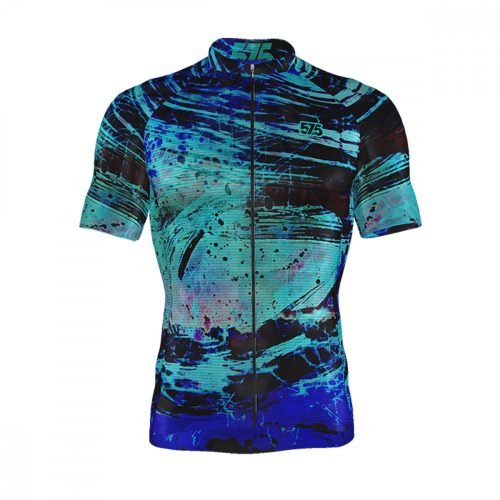 Radtrikot - PRO Gavia - DYE - WAVE - Blue