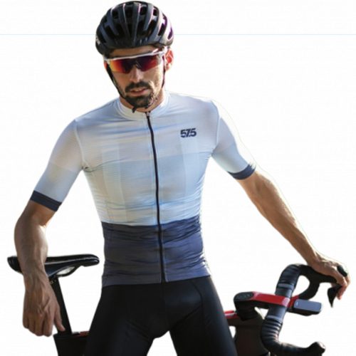 Radtrikot - PRO Gavia - THREE - STRIPE - LIGHT - BLUE