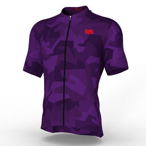 Radtrikot - PRO Gavia - ZED CAMO - Purple