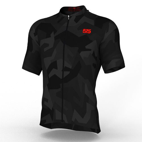 Radtrikot - PRO Gavia - ZED CAMO - Black