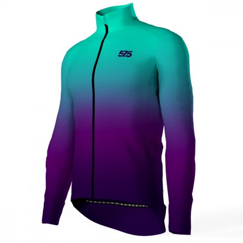 Fahrrad Thermojacke - DREAM - TURQUOISE - VIOLET