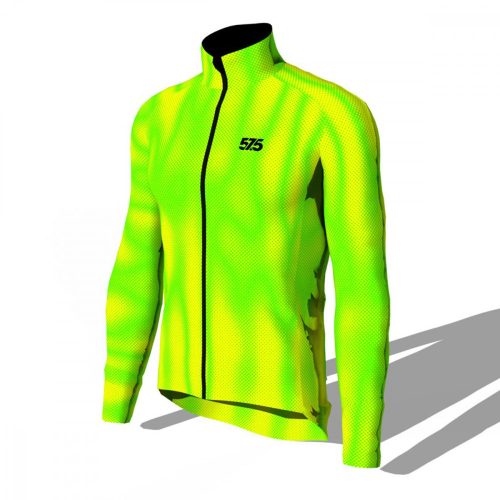 Fahrrad Thermojacke - FLUO - Green