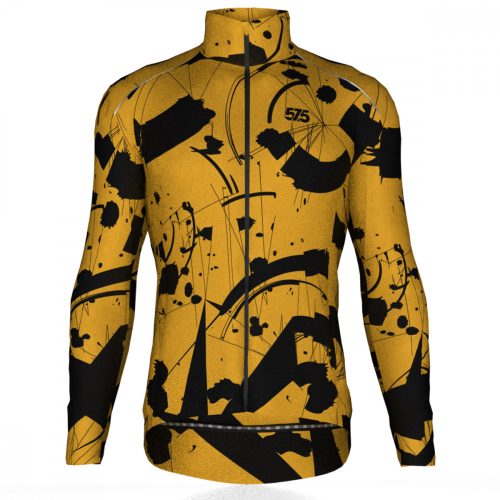 Fahrrad Thermojacke - WHEEL SPLASH - Amber