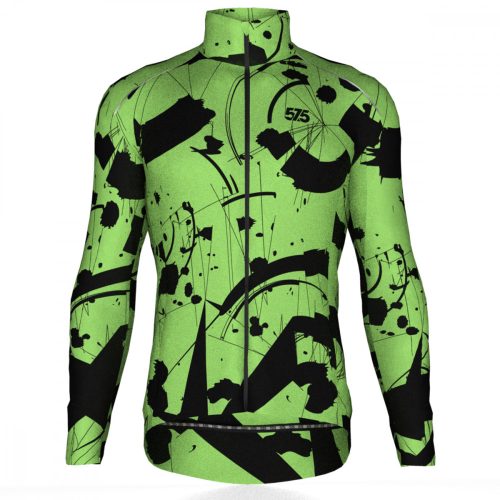 Fahrrad Thermojacke - WHEEL SPLASH - Pistachio