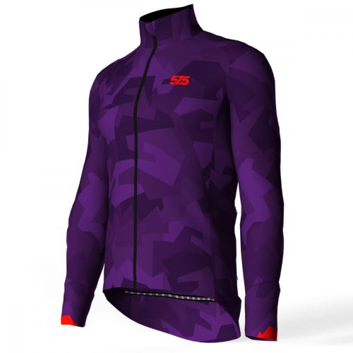 Fahrrad Thermojacke - ZED Camo - Purple