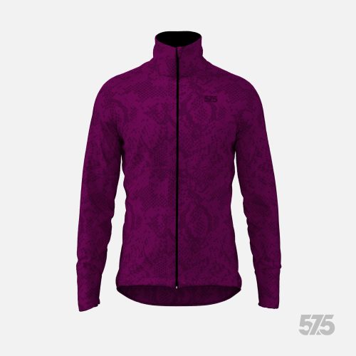 Fahrrad Thermojacke - Snake Dark Magenta