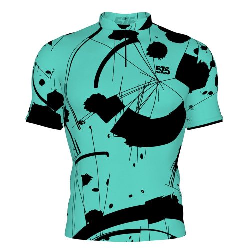 Radtrikot - Weekend - Wheel Splash - Turquoise