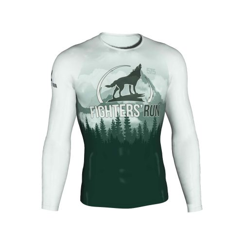 OCR Langarm-T-Shirt - Fighters' Run  Green Mountains