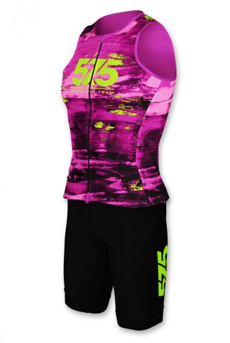 Triathlon Renndress - 2 Teile - 575 TEAM - Pink