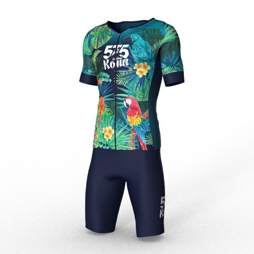 Triathlon Renndress - 2 Teile - kurze Ärmel - KONA Limited Edition