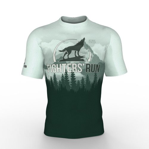 OCR-Lauf-T-Shirt - Fighters' Run  Green Mountains