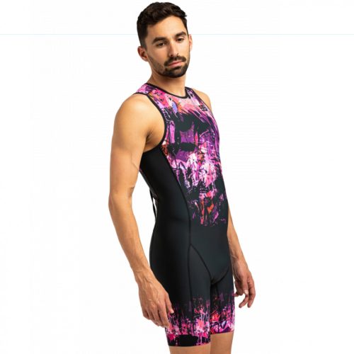 Triathlon Renndress- Endurance - PINK JUNGLE - Pink