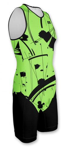 Triathlon Renndress- Endurance - Wheel Splash - Pistachio