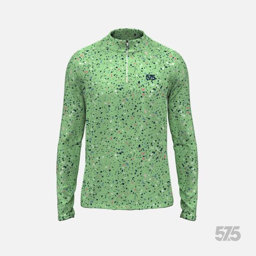 Langarm-T-Shirt - Cold Top - Terrazzo Light Green