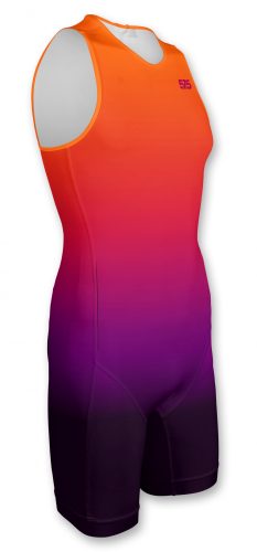 Triathlon Renndress - PRO - Dream  Orange - Purple