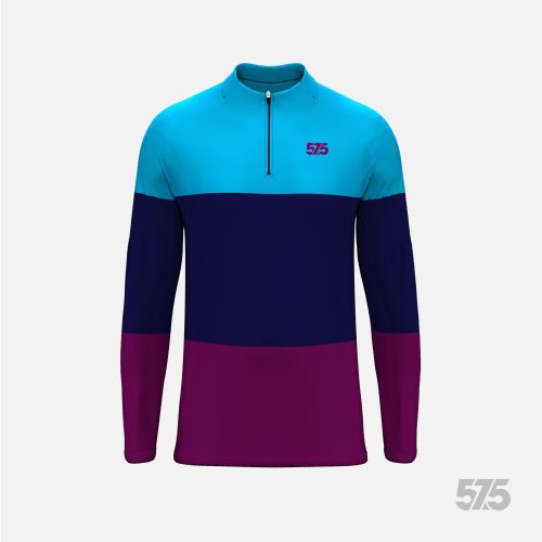 Laufshirt - Evolution - Threestripe Dark Magenta