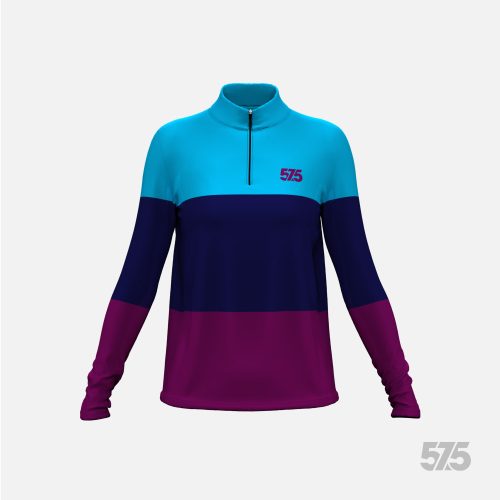 Laufshirt - Evolution für Damen - Threestripe Dark Magenta