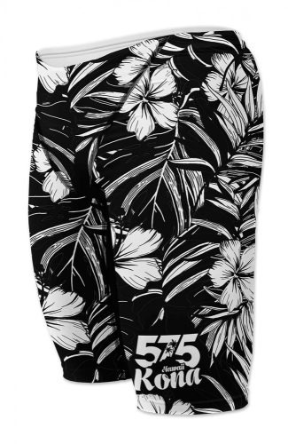 Schwimmhose - Bermuda - KONA - BLACK AND WHITE